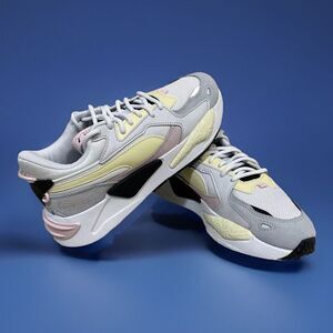 Puma RsZ Reinvent Lace Up Women White Sneakers Casual Shoes 38321904 New Sz 7.5
